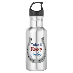 Take it easy Cowboy 532 Ml Water Bottle