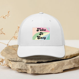 Take It Easy Retro Trucker Hat