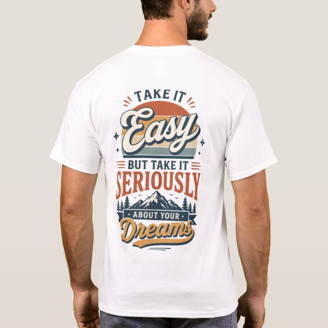 Take It Easy T-Shirt (Back)
