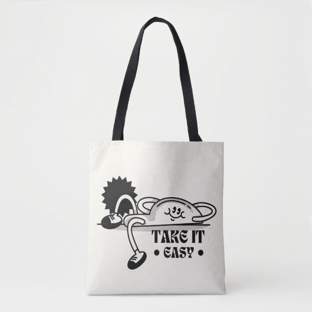 take it easy tote Bags  (Front)