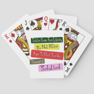 Take Loved-Once Relationship Towards Solution! Buy Playing Cards