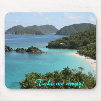 Take me away to Trunk Bay!! Mouse Pad