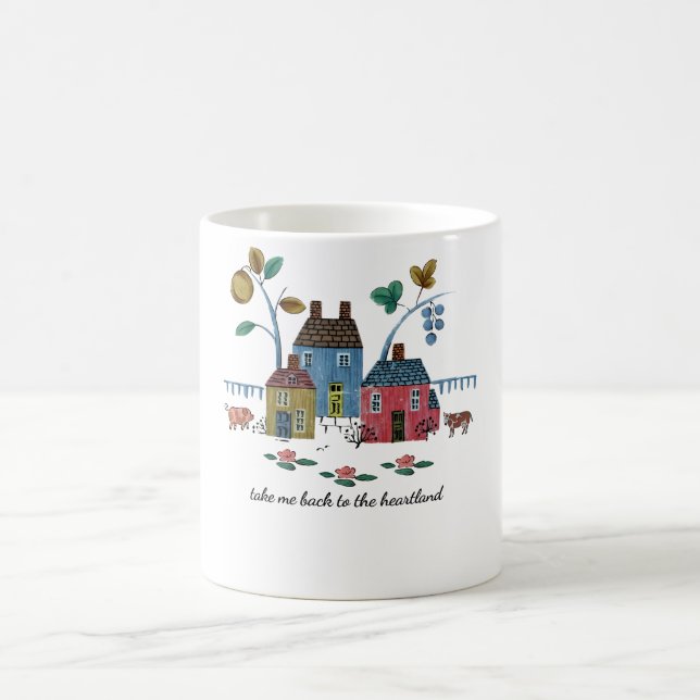 Take Me Back To Heartland Coffee Mug (Center)