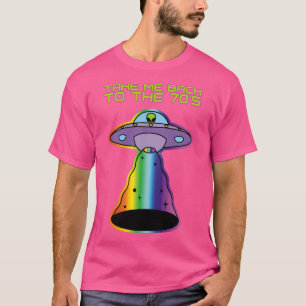 Take Me Back To The 70'S Flying Ufo T-Shirt