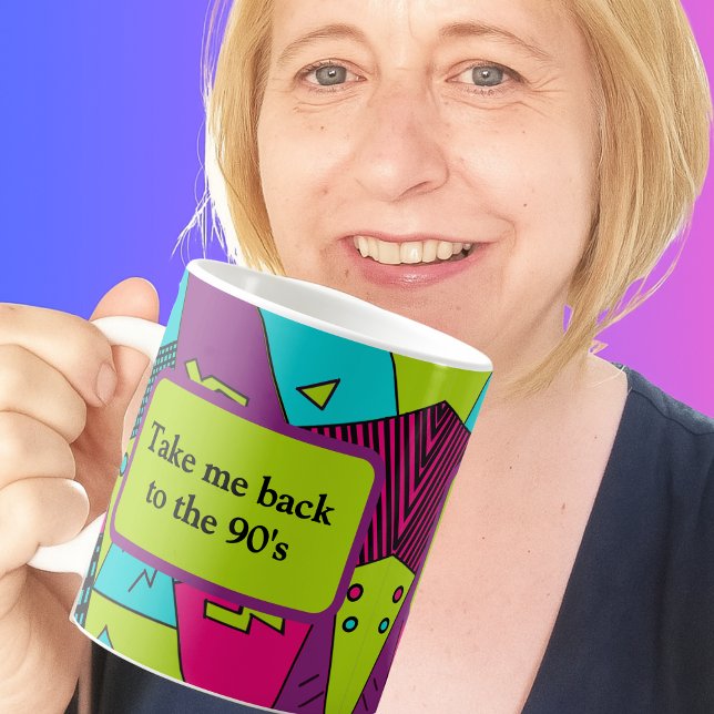 Take me back to the 90's - nineties babe coffee mug (Creator Uploaded)