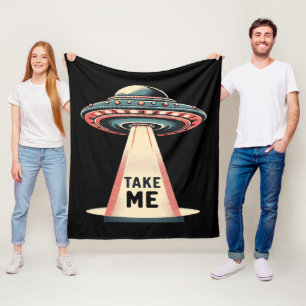 take me fleece blanket