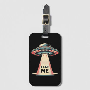 take me luggage tag