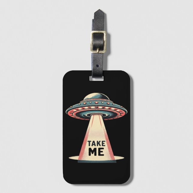 take me luggage tag (Front Vertical)
