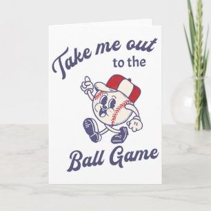 Take Me Out To The Sell Ll Game Softll Vintage _1  Card