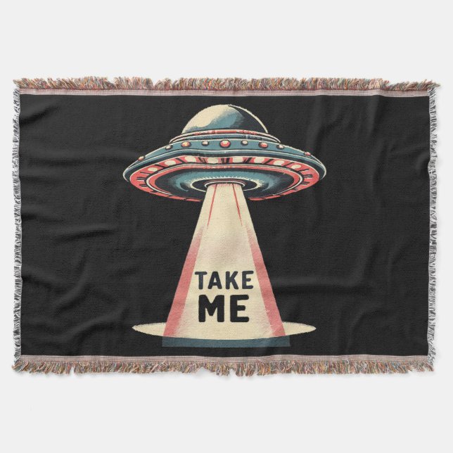 take me throw blanket (Front)