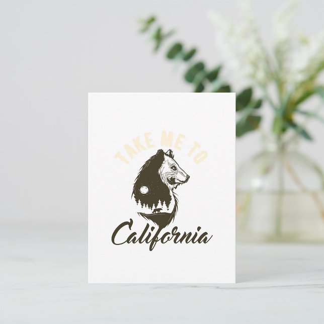 Take Me To California Note Card (Creator Uploaded)