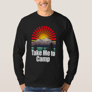 Take Me To Camp Tropical Tour Sunny Cruise Camper T-Shirt