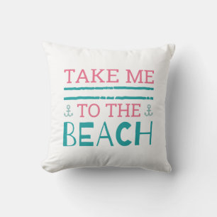 Take Me To The Beach Cushion