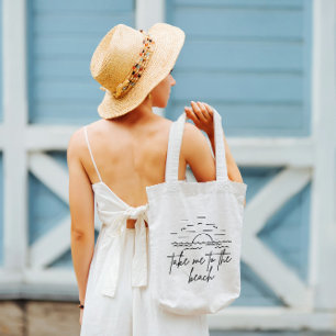 Take Me to The Beach Tote Bag