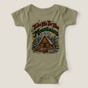 Take Me To The Mountains Cosy Winter Cabin Custom