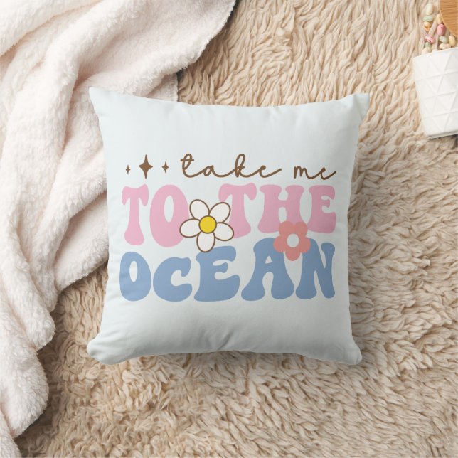 Take Me to the Ocean Cushion (Blanket)