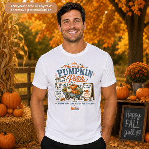 Take Me to the Pumpkin Patch Family Matching T-Shirt