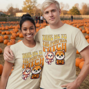 Take Me to the Pumpkin Patch Shirt for Dog Lovers