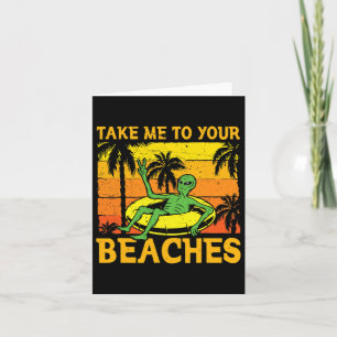 Take Me To Your Beaches Design For A Who Believes  Card