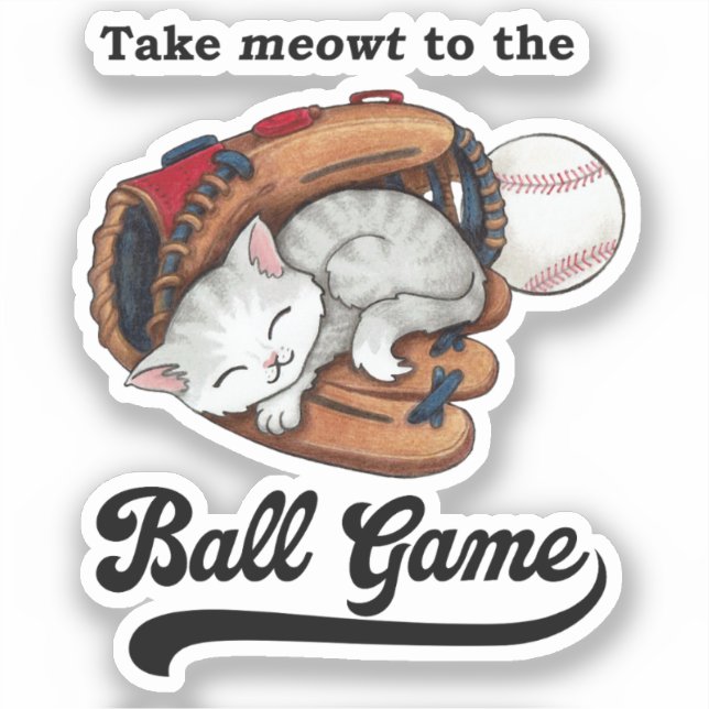 Take Meowt to the Ball Game - Sales benefit PACR (Front)