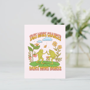 Take More Chances, Dance More Dances Postcard