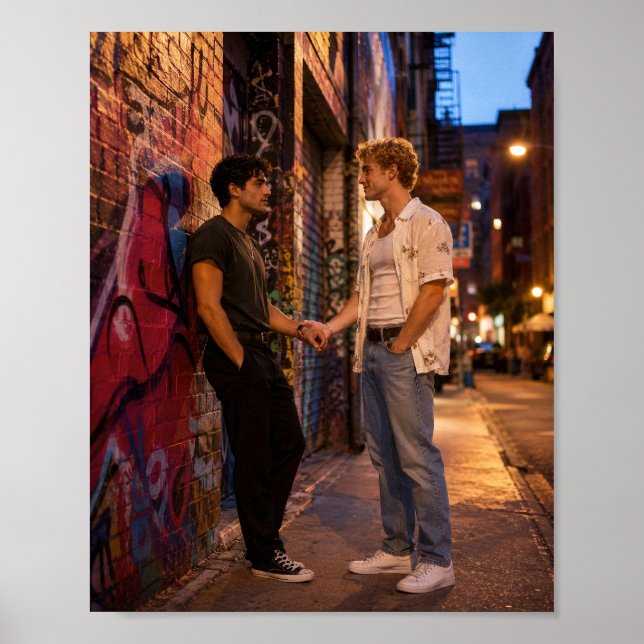 Take My Hand | Gay Art Project Poster (Front)