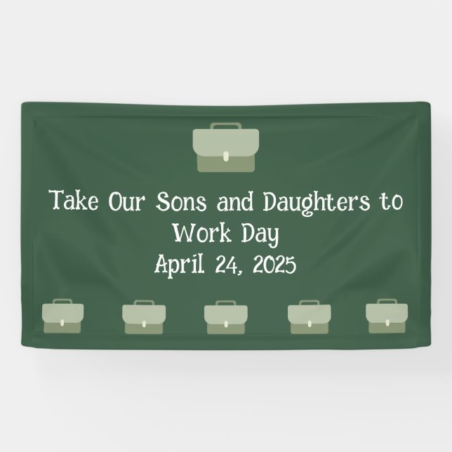 Take Our Sons and Daughters to Work 2025  Banner (Horizontal)
