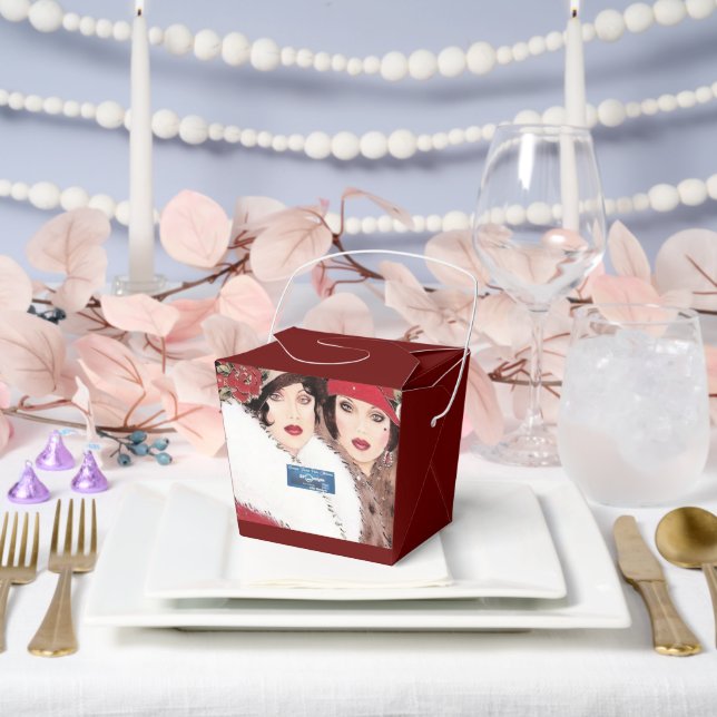 Take-Out Box 1 Burg(Winter Red 2)RFPMDesigns©️2024 (Wedding)
