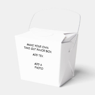 Take Out Favour Box