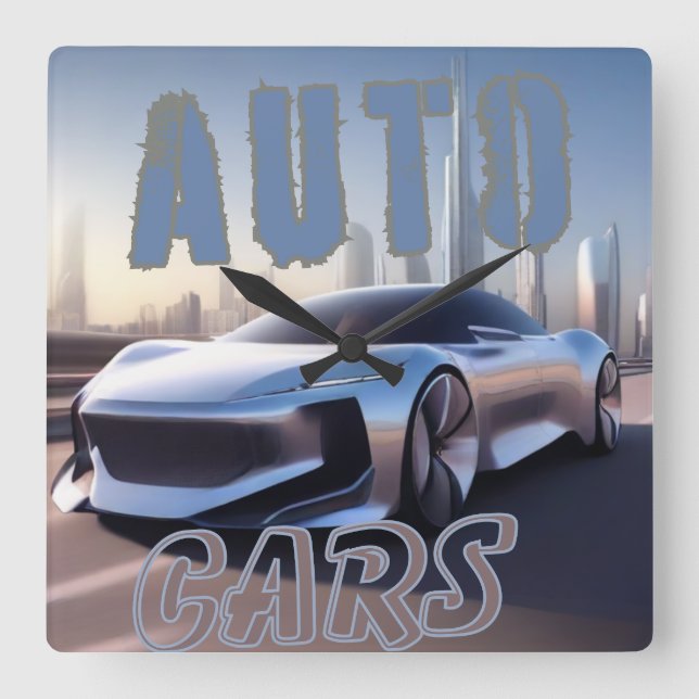 TAKE SQUARE WALL CLOCK (Front)