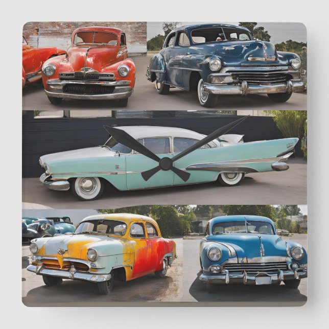 TAKE SQUARE WALL CLOCK (Front)