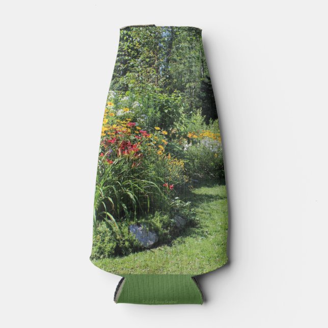 Take The Cottage Garden Path! Bottle Cooler (Front)