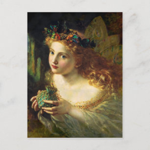 Take the Fair Face of Woman - Sophie Anderson Postcard