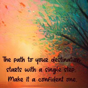 Take the First Step Poster Paper (Matte)