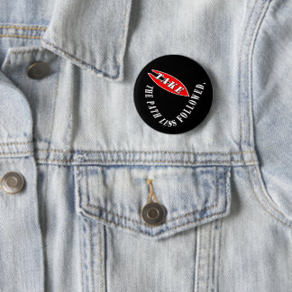 Take the path less followed 6 cm round badge