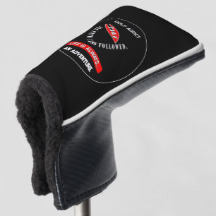 Take the path less followed golf head cover