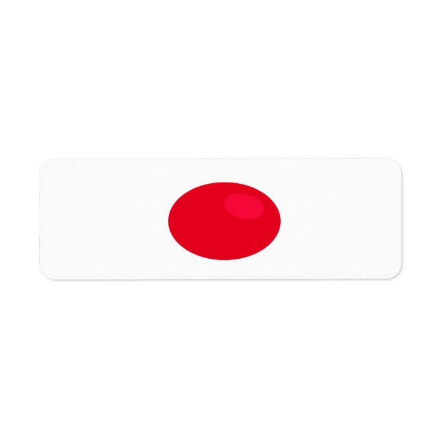 Take the RED pill Label (Front)