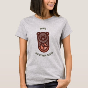 Take The Scenic Route Outdoor  T-Shirt