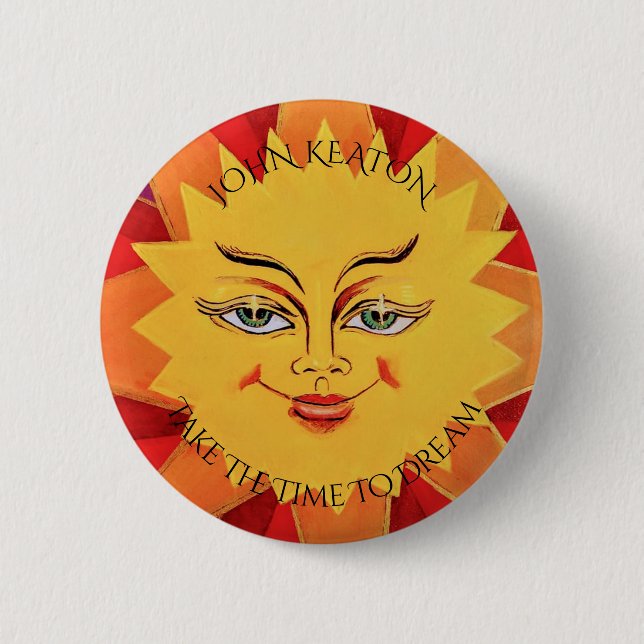 Take The Time To Dream Button (Front)