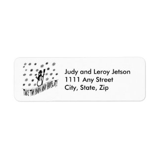 Take This Snow and Shovel It Address Labels