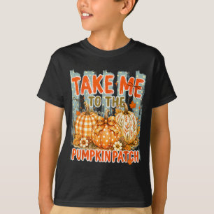 Take To The Pumpkin Patch Halloween Fall Harvest T-Shirt