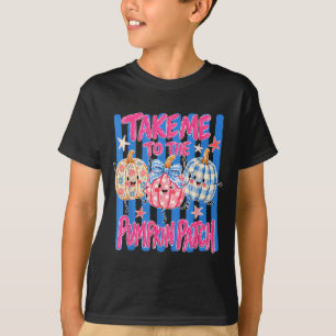 Take To The Pumpkin Patch Halloween Fall Harvest T-Shirt