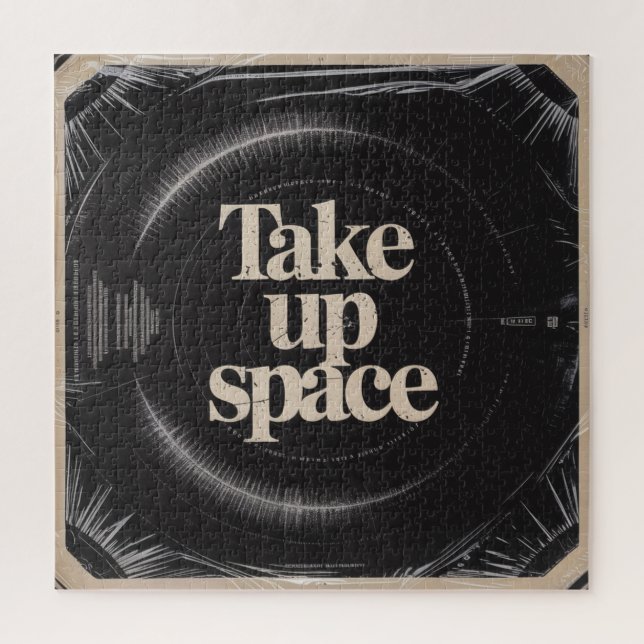 Take Up Space Jigsaw Puzzle (Vertical)