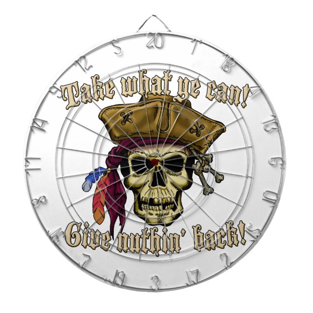 Take What Ye Can... Dartboard (Front)