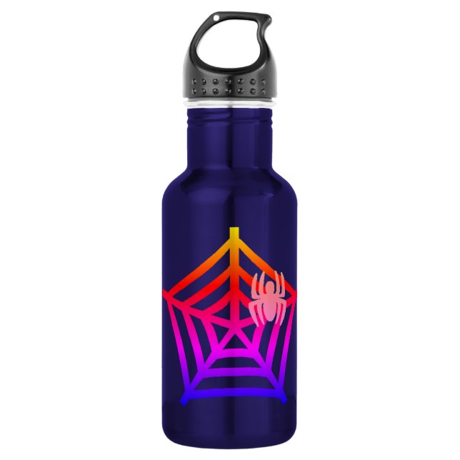 Take Your Beverage With You in Style in a Blue 532 Ml Water Bottle (Front)