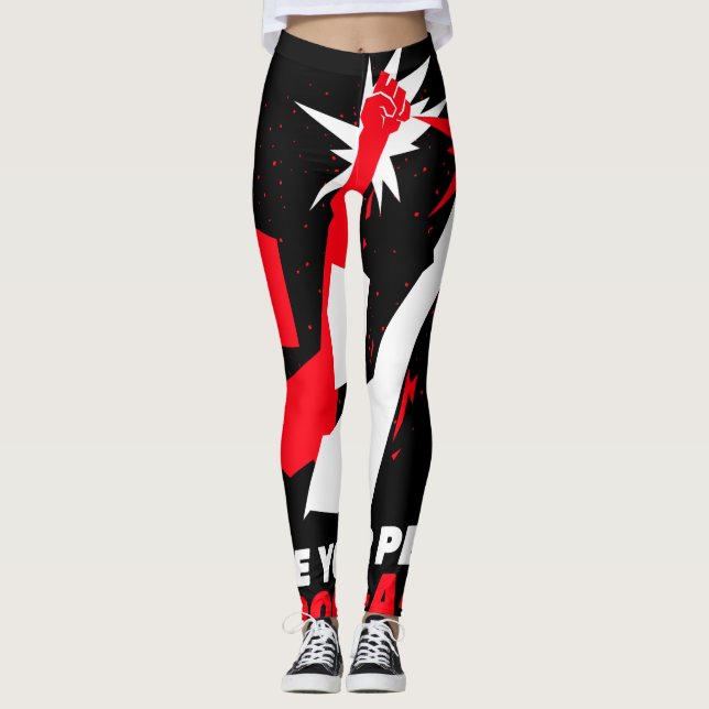 Take Your Place ‘N Rock-A-oN  7 Leggings (Front)