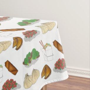 Takeaway Chinese Restaurant Takeout Food Cuisine Tablecloth