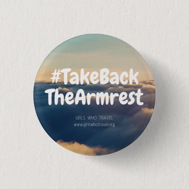 #TakeBackTheArmrest Button (Front)