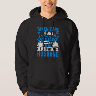 Taken Care of by Me Electrician Electrician Husb Hoodie
