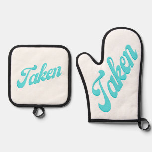taken oven mitt & pot holder set